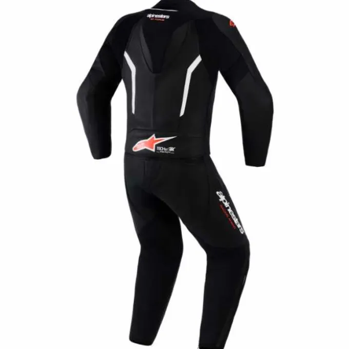 Tuta GP Force V2 Divisibile Nero Bianco Rosso