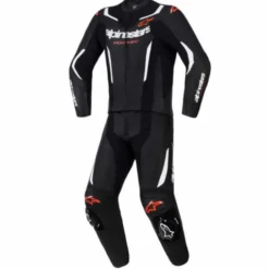 Tuta GP Force V2 Divisibile Nero Bianco Rosso