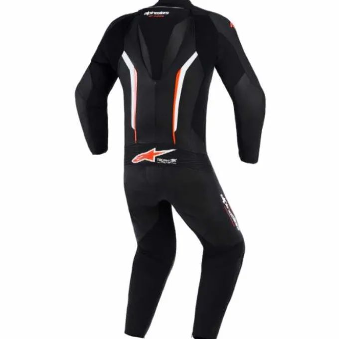 Tuta GP Force V2 Prof. Nero Bianco Rosso