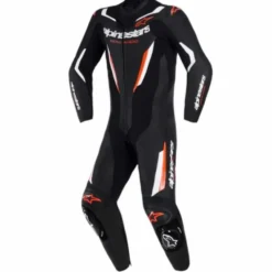 Tuta GP Force V2 Prof. Nero Bianco Rosso