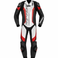 Tuta Laser Pro Perforated Bianco Rosso