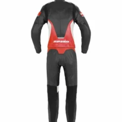 Tuta Laser Touring Lady Nero Rosso