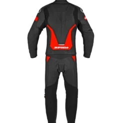 Tuta Laser Touring Nero Rosso